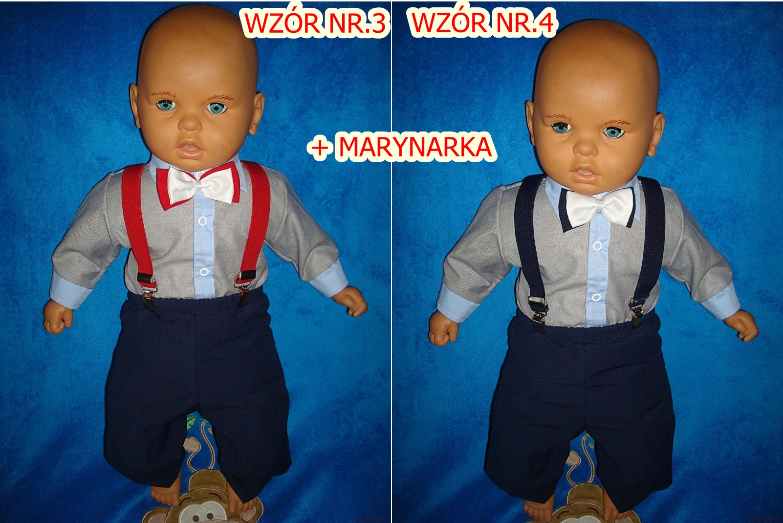 ELEGANCKI KOMPLET CHRZTU MARYNARKA INNE KOLORY 80 Płeć chłopcy