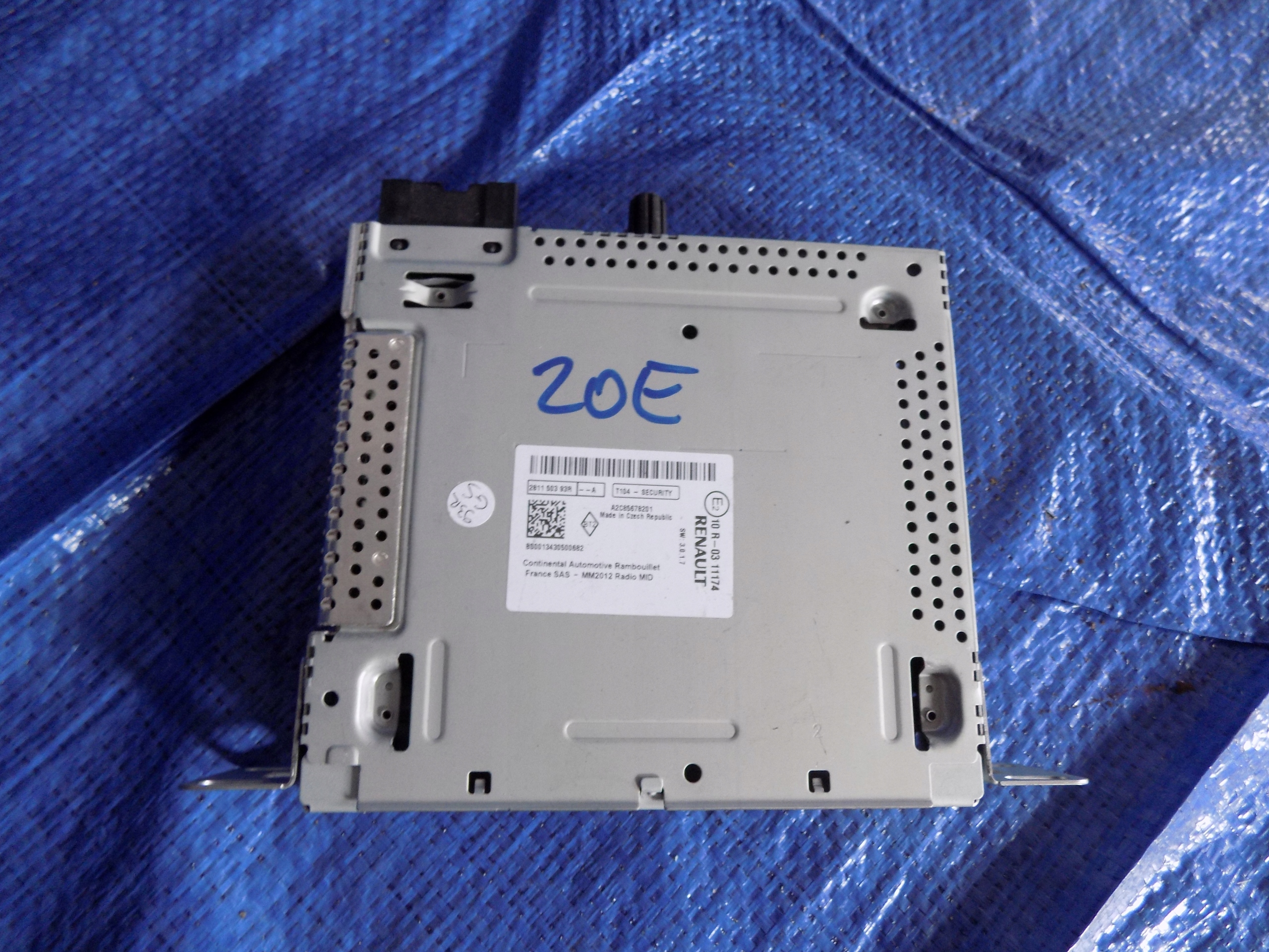 RADIO NAWIGACJA NAVI RENAULT ZOE