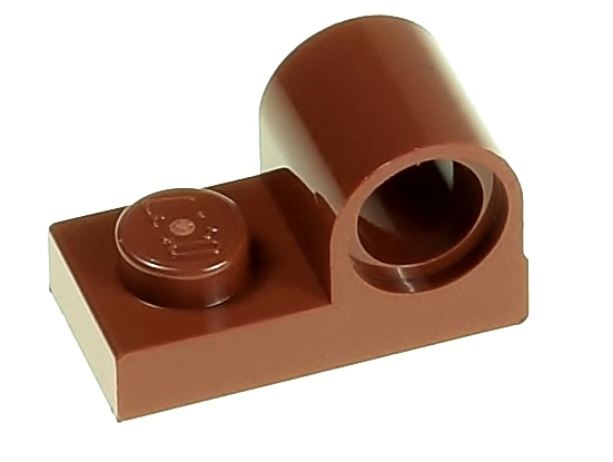

Lego Płytka z zaczepem 1x2 11458 brązowa - 2 szt.