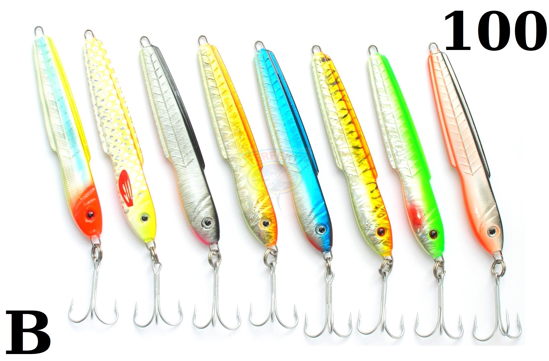 8 X Treska Pilker Perfekt Bora Sport 100gr s.B.