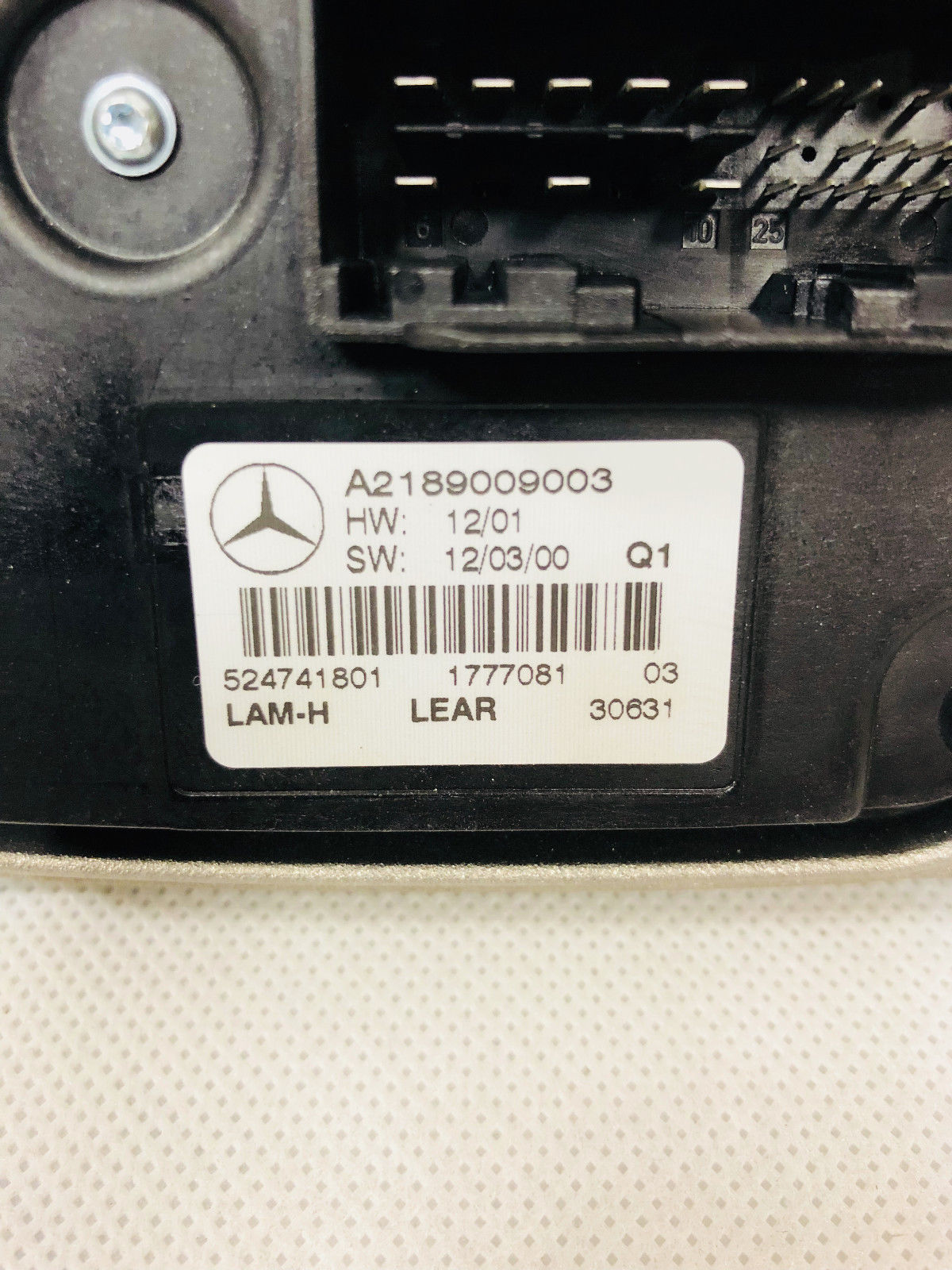 A2189009003 БЛОК XENON MERCEDES CLS W218 * Производитель запчасти Mercedes - Бензин OE foto 1