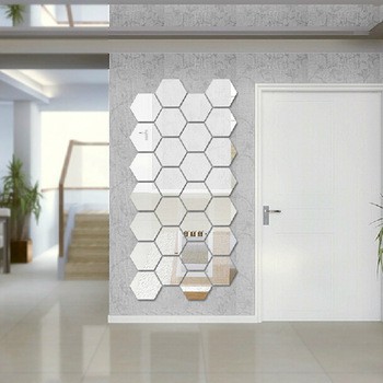 Lustro Hex Komplet 8 szt. plaster miodu 20 cm Rodzaj inne