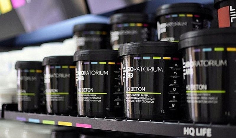 FARBA DO Płotów BETONOWYCH OGRODZEŃ 10L Marka Laboratorium farb