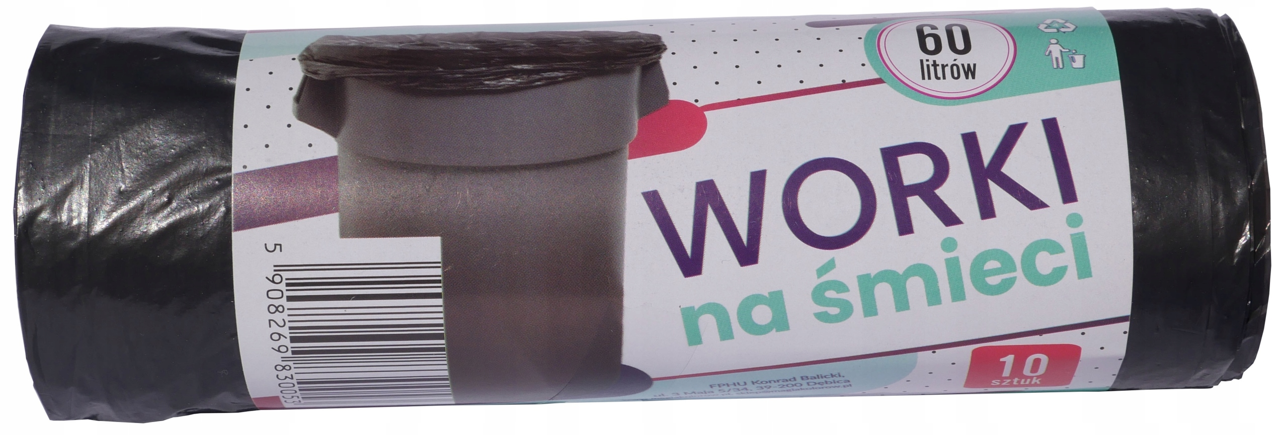 

Worki Na Śmieci 60L 10SZT