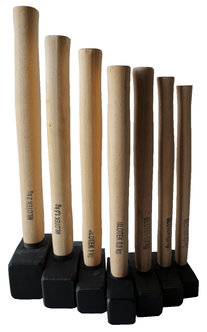 MŁOTEK / MŁOT 6 kg OPRAWNY ROZŁUPAK KAMIENIARSKI Waga narzędzia 6 kg