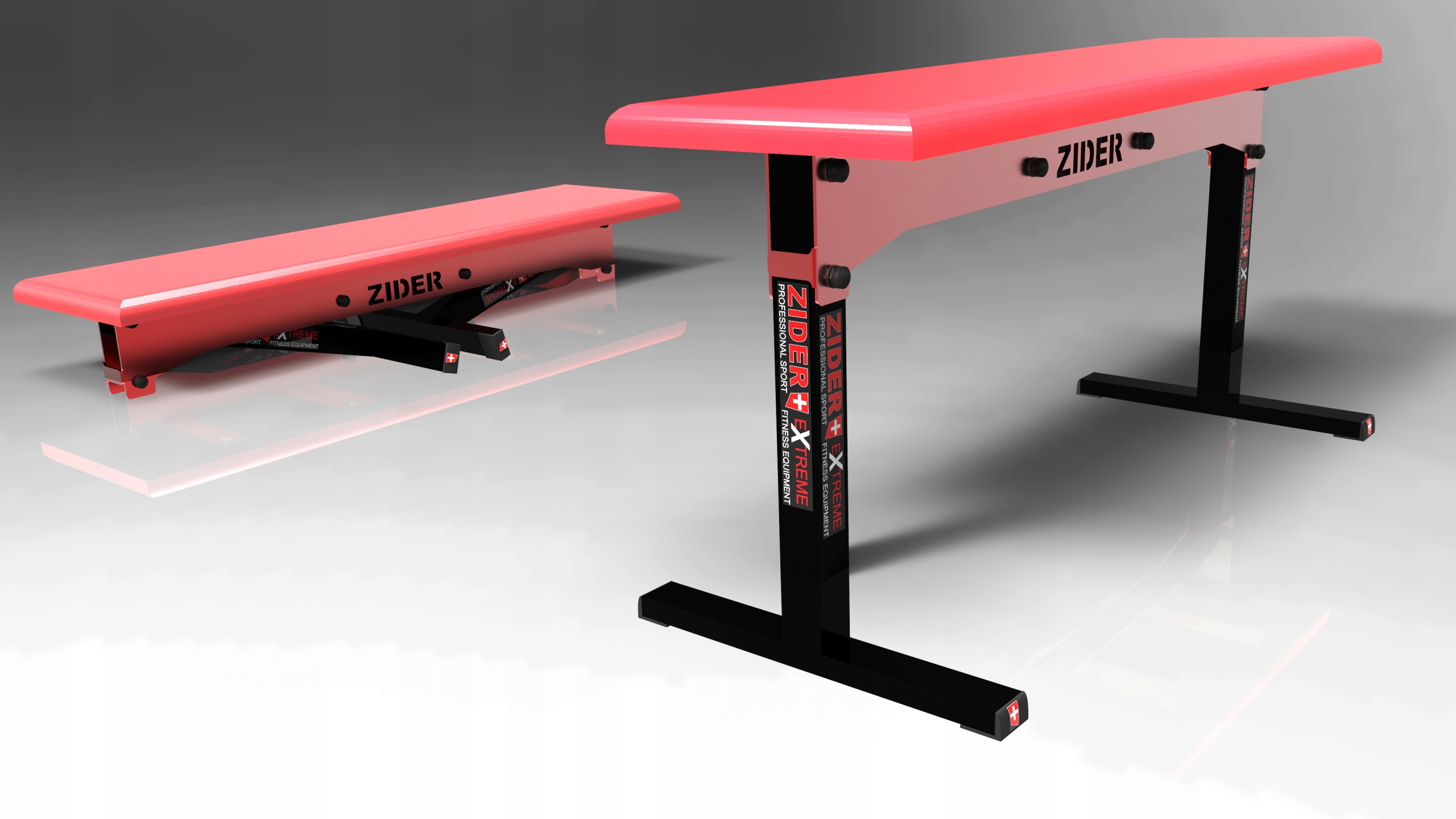 Прямая скамья для штанги 450KG ZIDER BLACK-RED New вспомогательное оборудование станция бабочки / span