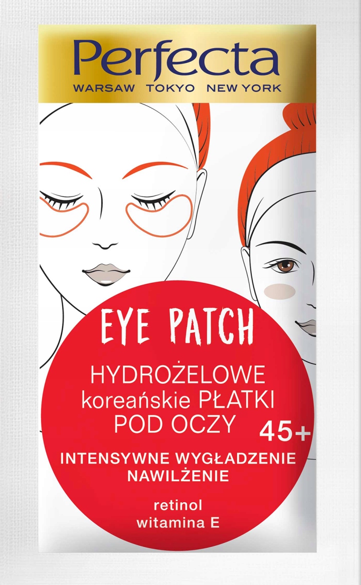 

Perfecta Eye Patch hydrożelowe płatki pod oczy 45+