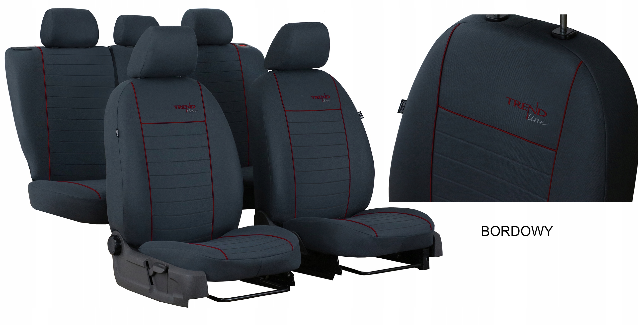 POKROWCE MIAROWE NA FOTELE DO FORD TOURNEO COURIER Producent Pok-ter