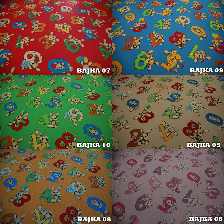 Tapczanik dziecięcy kubuś rozkładany bajka Szerokość mebla 78 cm