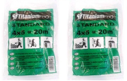 

Folia Ochronna Malarska Lakiernicza 4x5m Standard