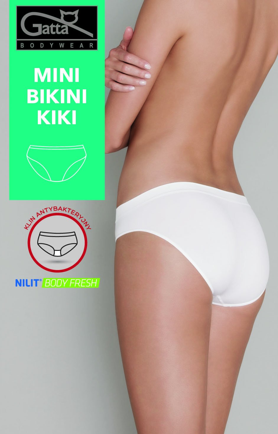 

Figi Majtki Gatta Mini Bikini Kiki Beżowe *M*