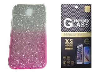 

Etui Glitter Ombre do Samsung J5 2017 + Szkło