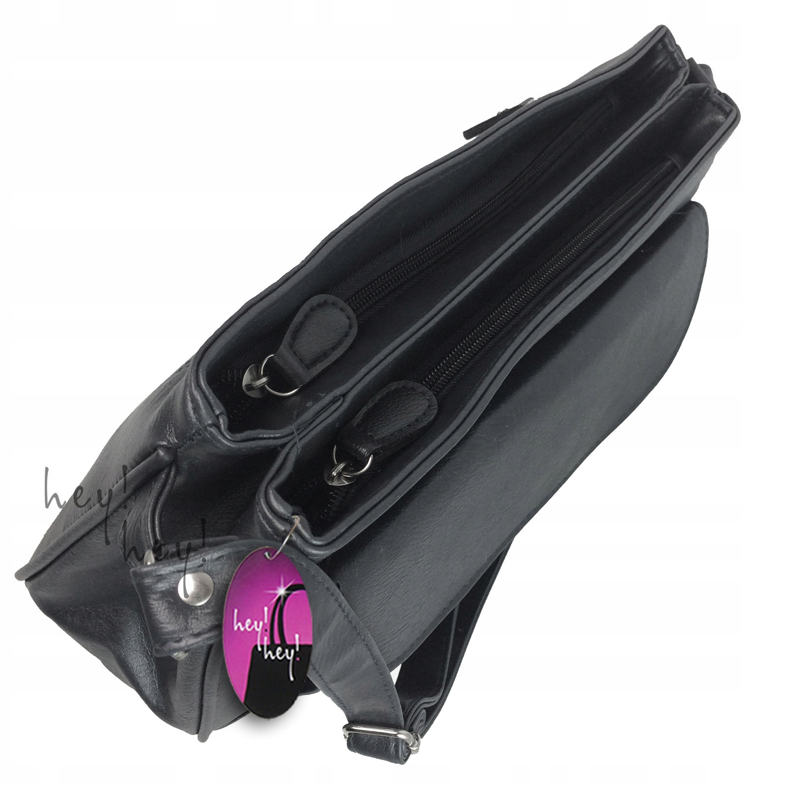 Torebka Damska LISTONOSZKA NA RAMIĘ TORBA 2 KOMORY A5 TOREBKI DAMSKIE HB44 Marka inna