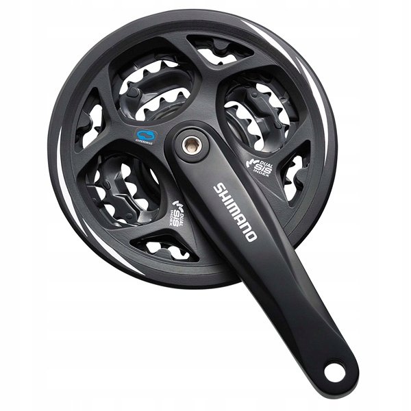 Korba Shimano Altus FC-M311 42T 170mm czarny z osłoną