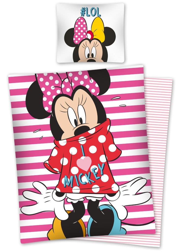 

Pościel 140x200 Disney Myszka Minnie Mini 21D Pask