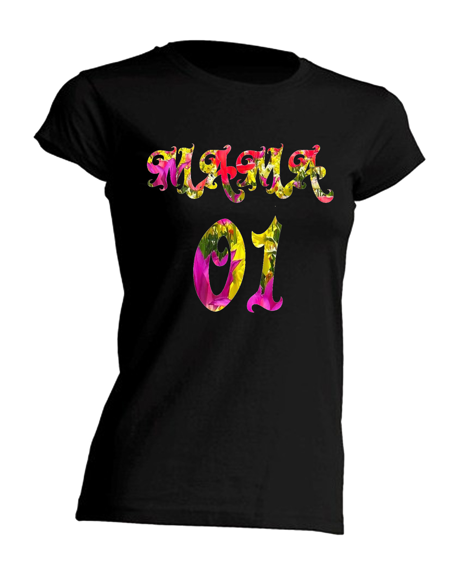 

Koszulka Dzień Mamy mama 01 t-shirt kwiaty Prezent