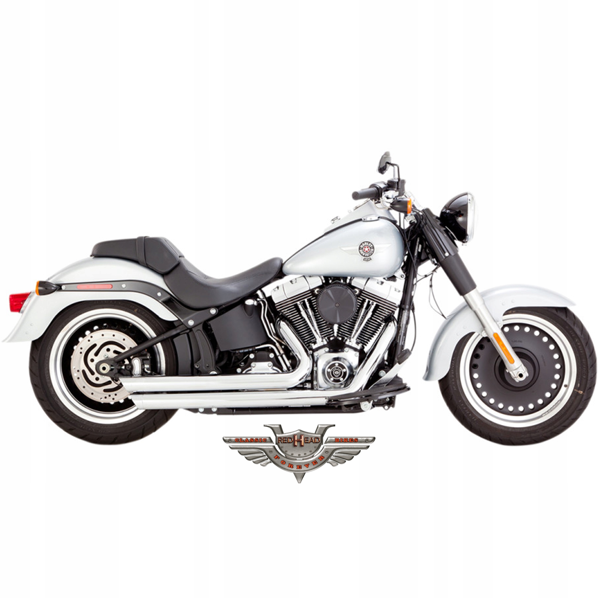 17939 - HARLEY SOFTAIL FAT BOY HERITAGE ВЫХЛОП V & H 86+