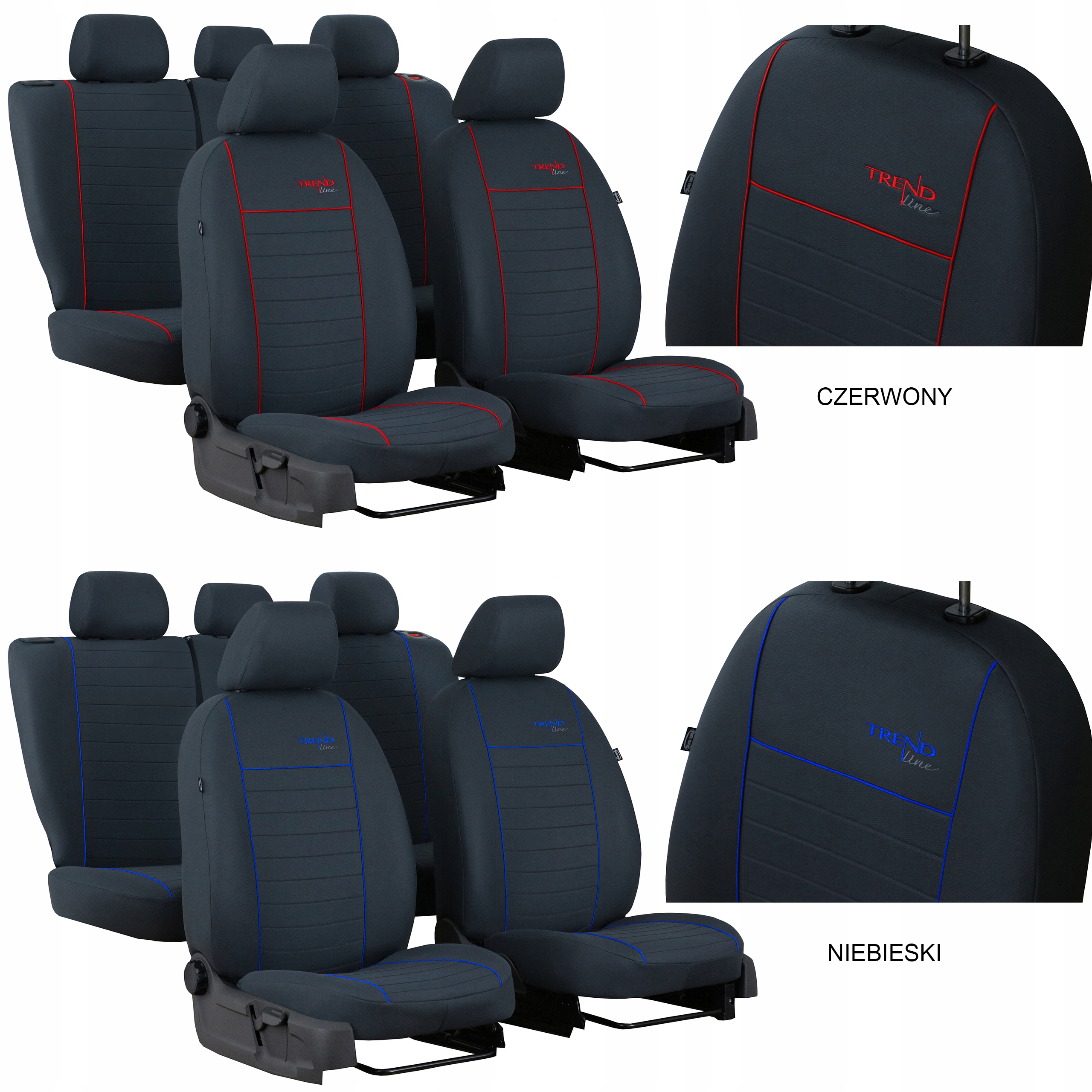 POKROWCE SAMOCHODOWE MIAROWE DO FIAT TIPO 2 KOMBI Model Trend Line