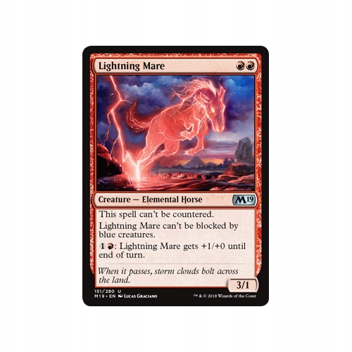 Mtg 2x Lightning Mare (Uncommon)