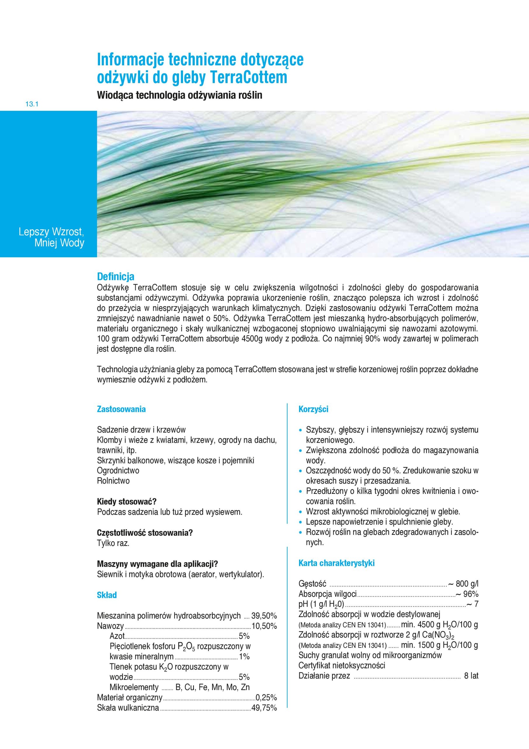 TERRACOTTEM 600 g nawóz z hydrożelem TARGET Producent Target