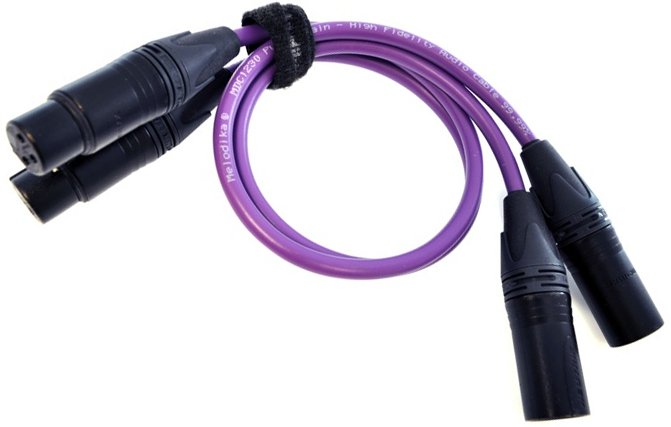 

Kabel 2x Xlr - 2x Xlr Melodika MD2X Hiend 4m