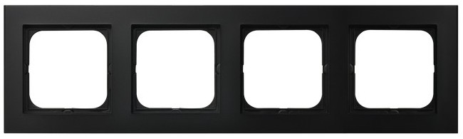 

Sonata R-4R/33 ramka poczwórna czarna