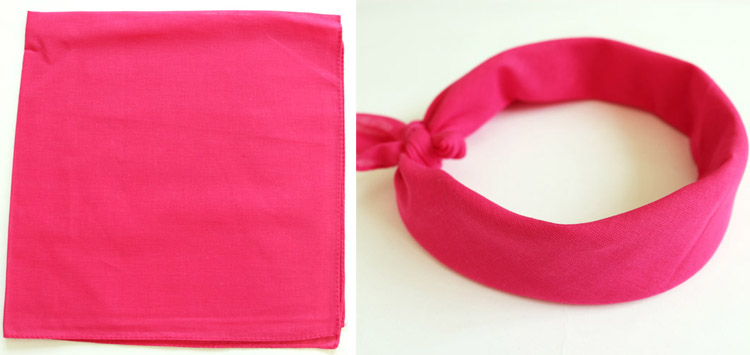

Bandamka Chustka Bandana Dzieci Dorośli Kolory