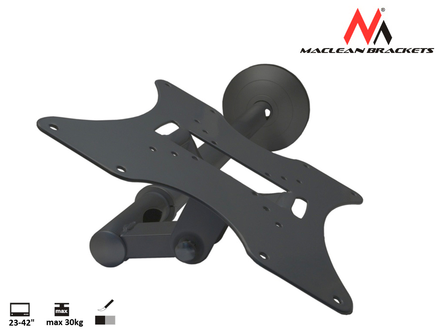 Sufitowy UCHWYT do TV LCD LED, 23-42'' 30kg Model mc-504b