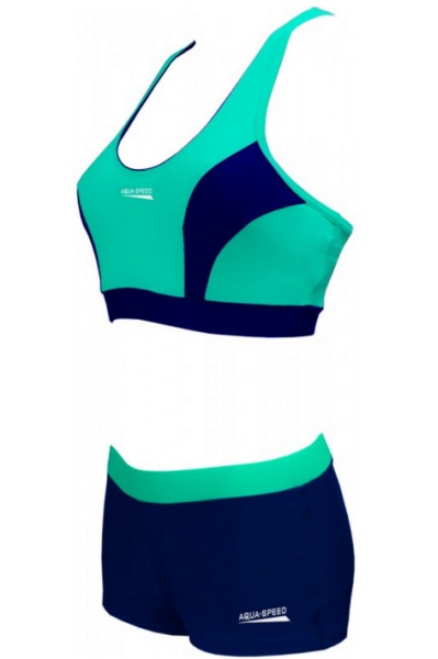 Kostium AQUA-SPEED FIONA roz. 34 kol.turk/gra (42) Kod producenta 42