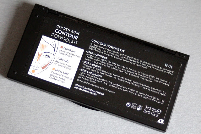 GOLDEN ROSE PALETA DO KONTUROWANIA TWARZY CONTOUR Marka Golden Rose