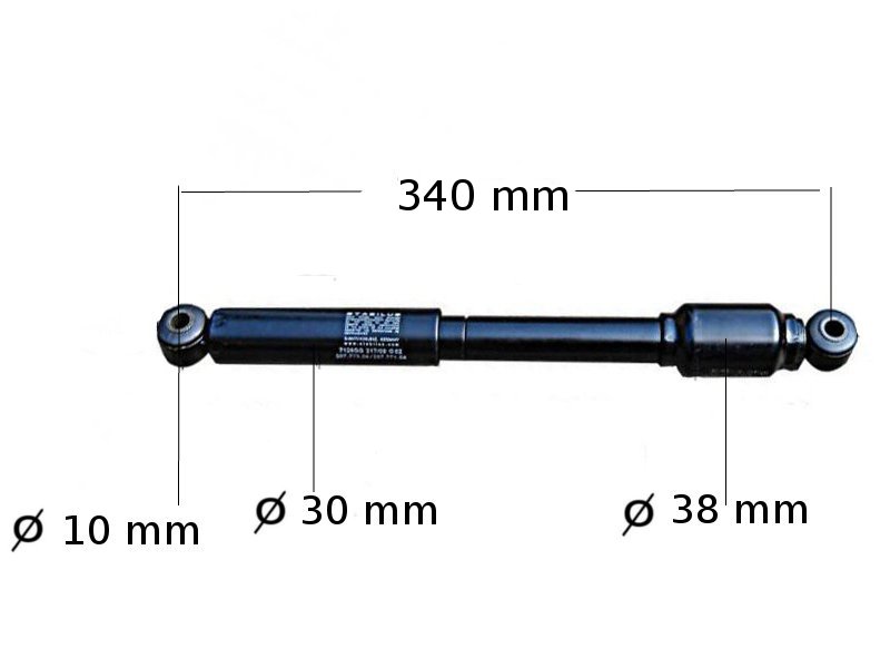20775504 - Амортизатор привод телескоп Аль-ко Alko1,3vb 120s