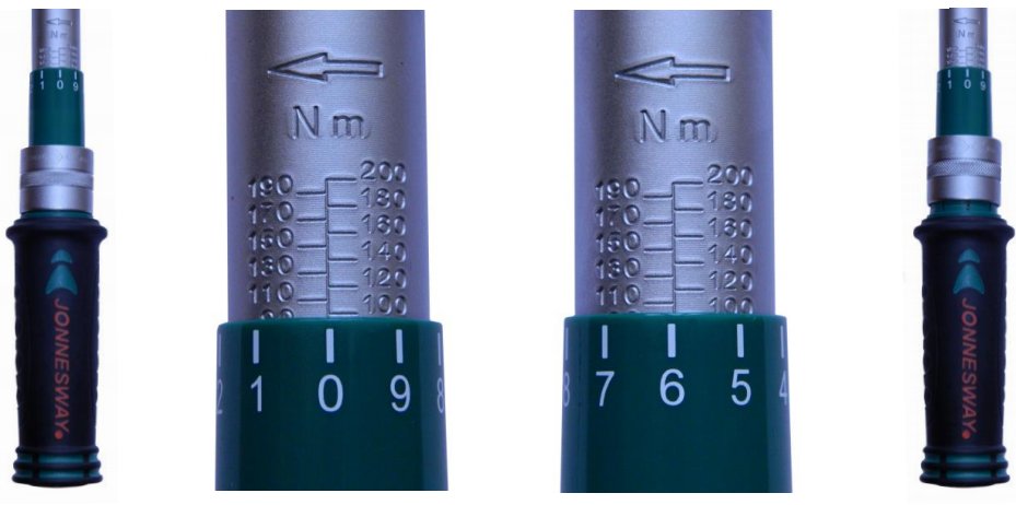 Jonnesway Klucz dynamometryczny 1/2'' 20-100Nm+nas Rodzaj klucza dynamometryczny