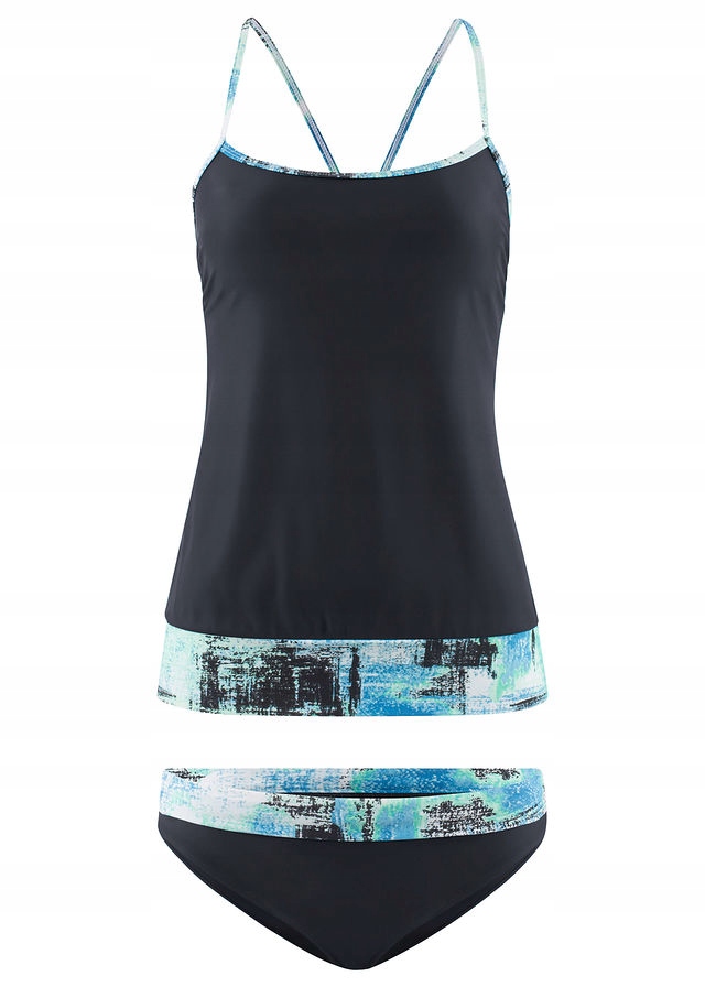 P594 Tankini 2 Częściowe Stroje kąpielowe damskie Allegro.pl