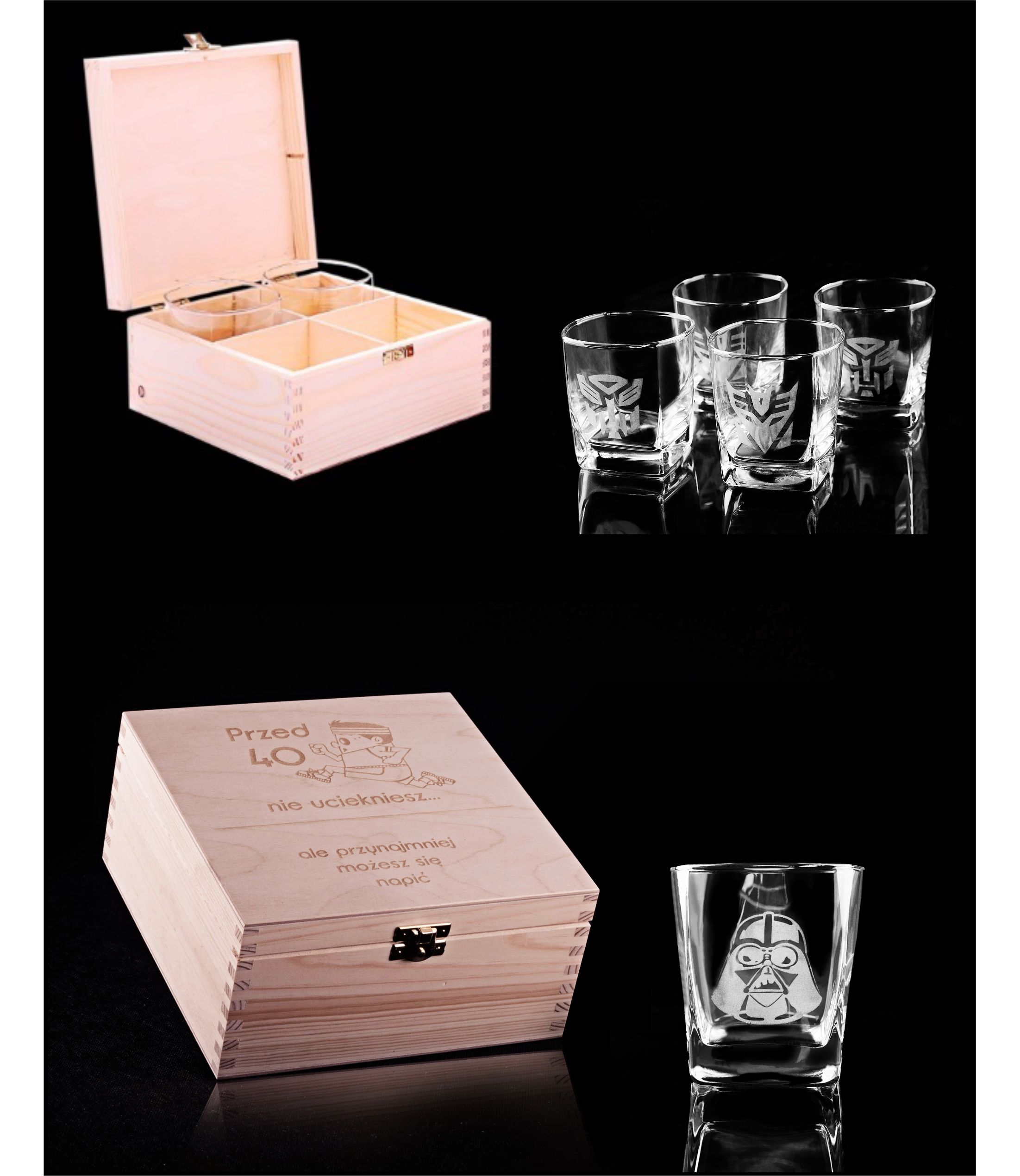 подарочный стакан в коробке. подарочный набор для виски whiskoff. вискофф набор для виски. упаковка для бокалов.