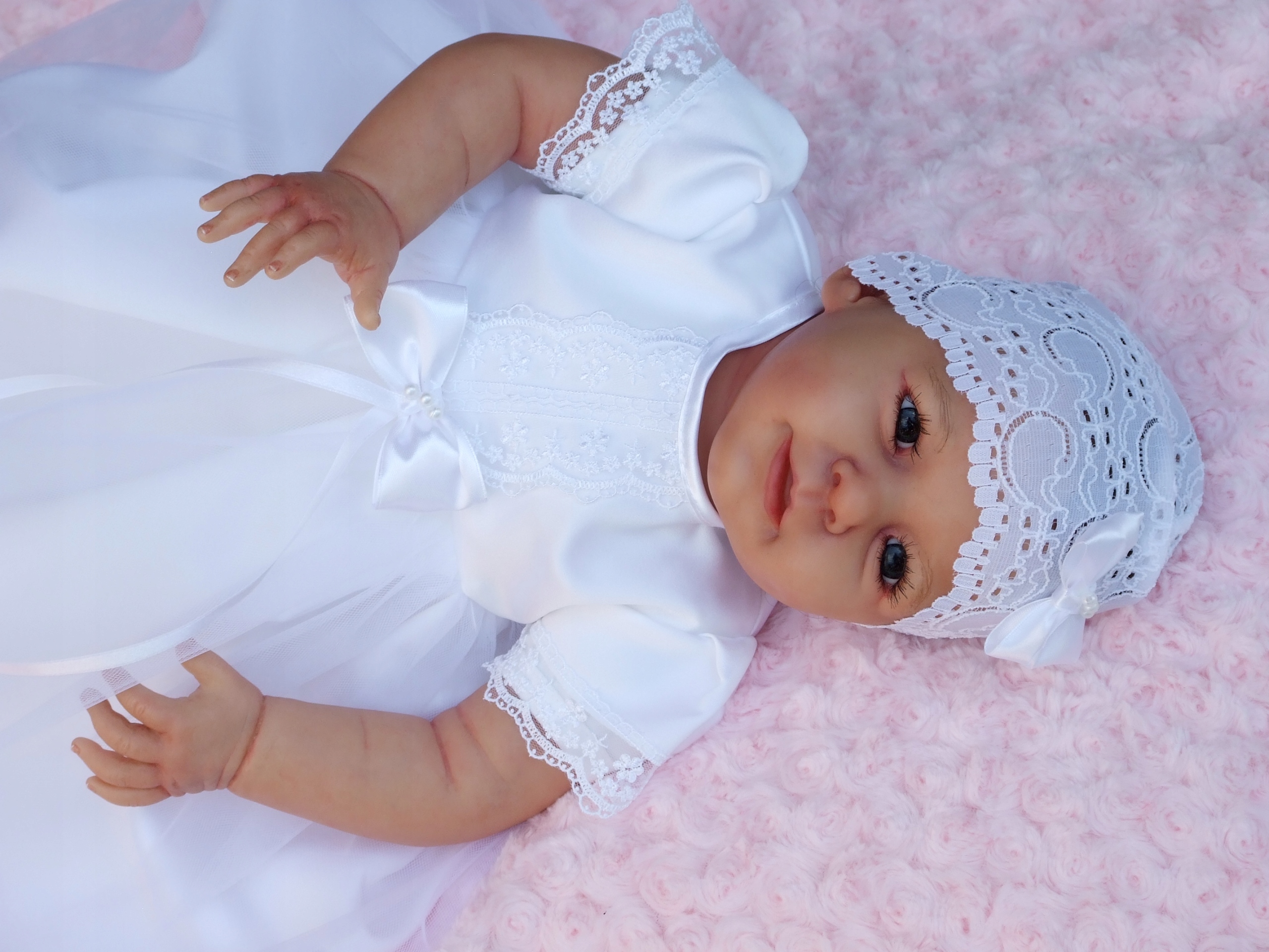 CHRZEST komplet 4 częściowy ZESTAW do chrztu 56r Rozmiar 56