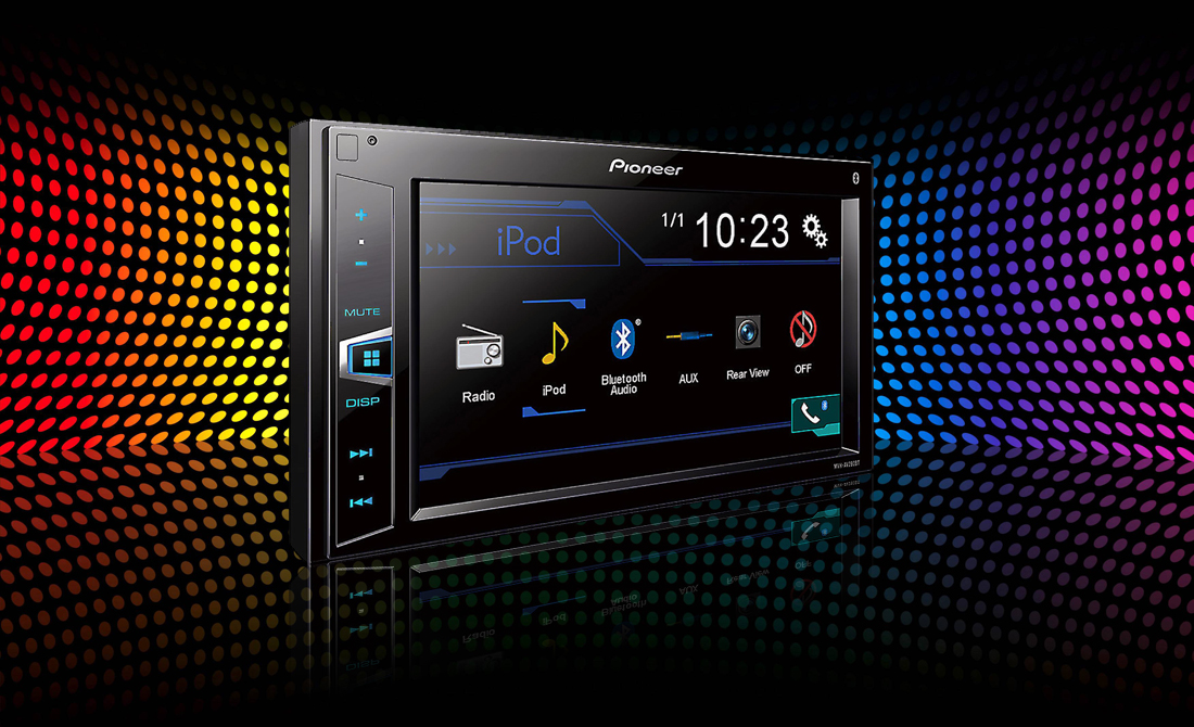 PIONEER MVH-A210BT 2DIN USB BLUETOOTH iPOD RADIO Marka Pioneer