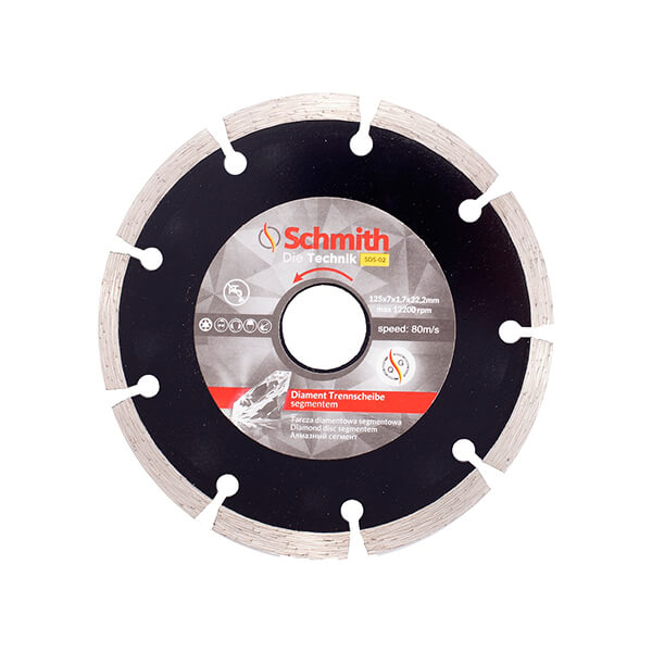 

Tarcza segmentowa 125mm Beton, Kamień, Ceramika