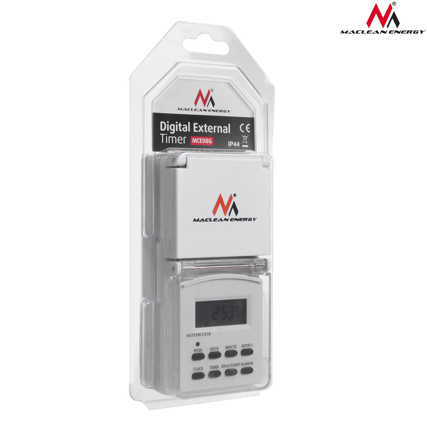 TIMER WYŁĄCZNIK WŁĄCZNIK CZASOWY PROGRAMATOR NIEM. Model MCE08G