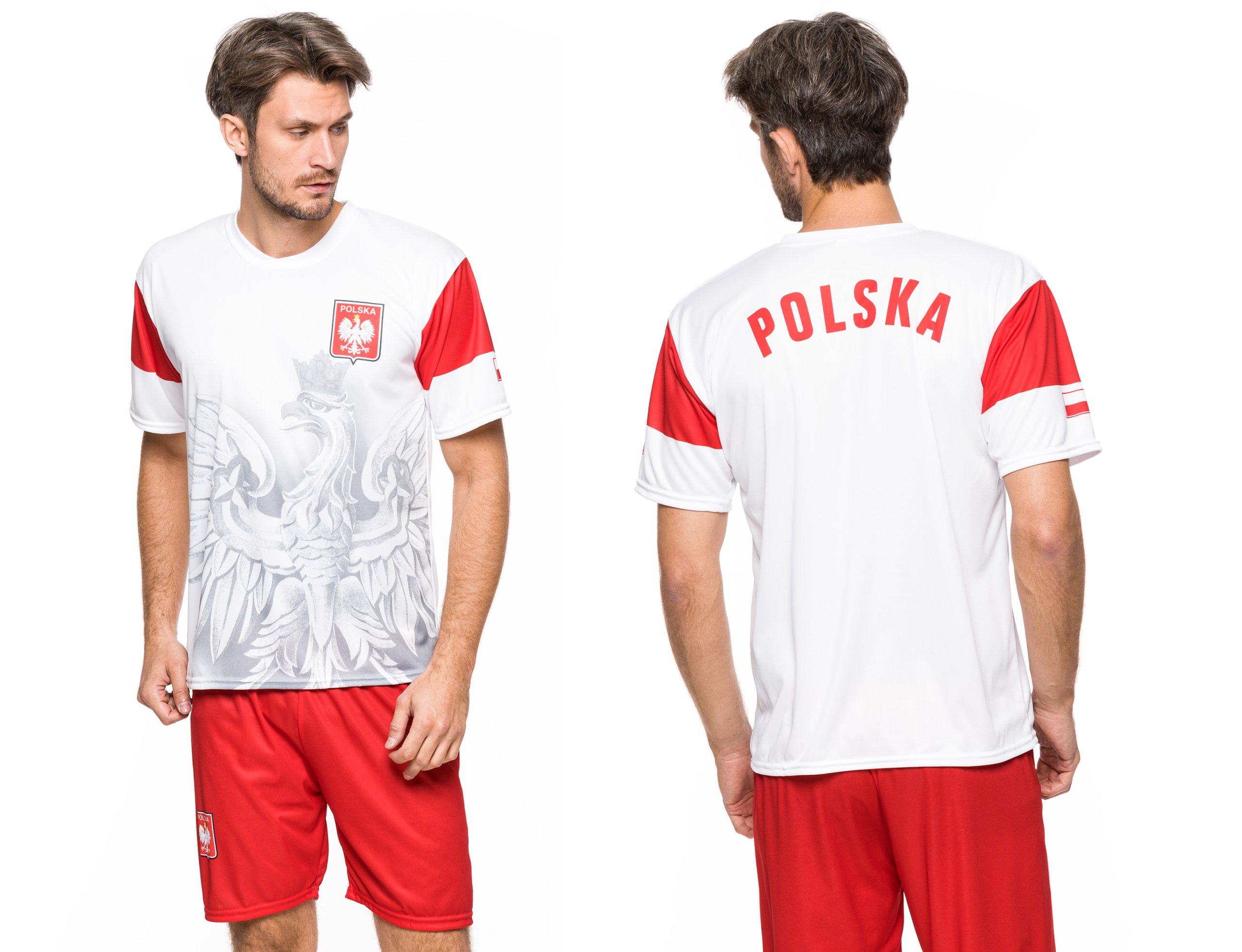 

Polska Koszulka Kibica Orzeł Tu L