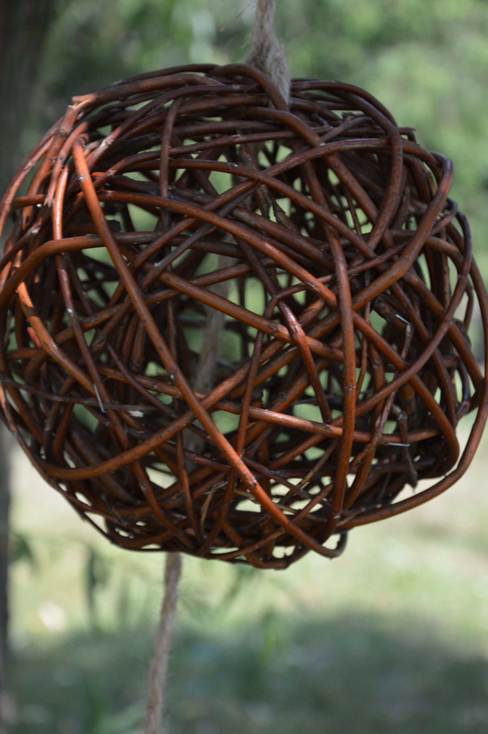 Kula wiklinowa dekoracje wiklinowe, ozdoby Śr30cm Kod producenta KULA30