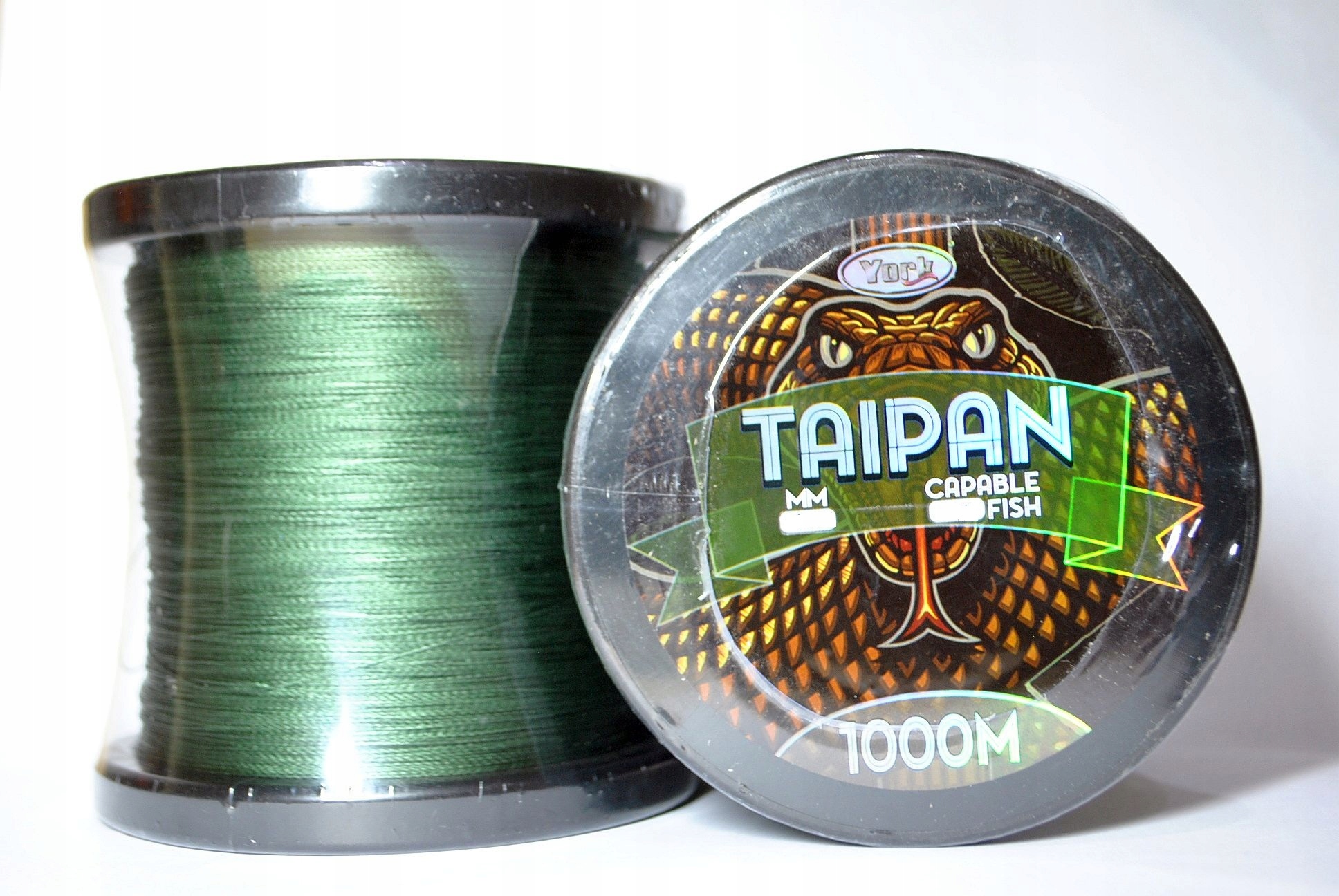 Plecionka York Taipan Zielona 0,30 1000M