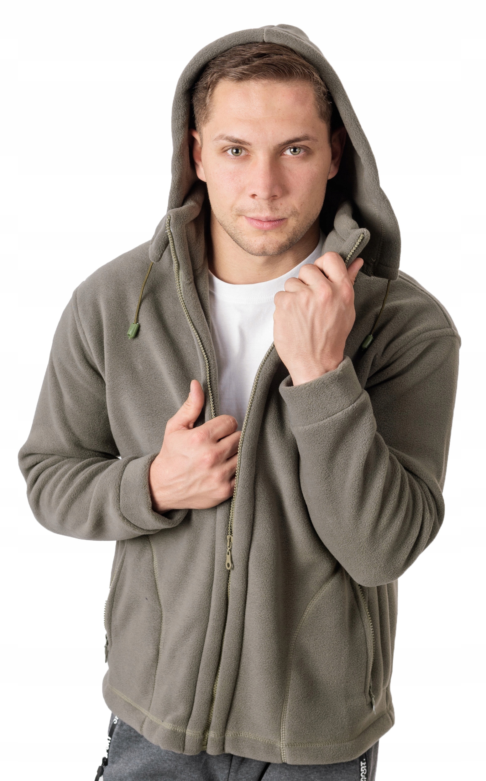 

Polar Męski Bluza Polarowa Męska MAX01 4XL oli-sza
