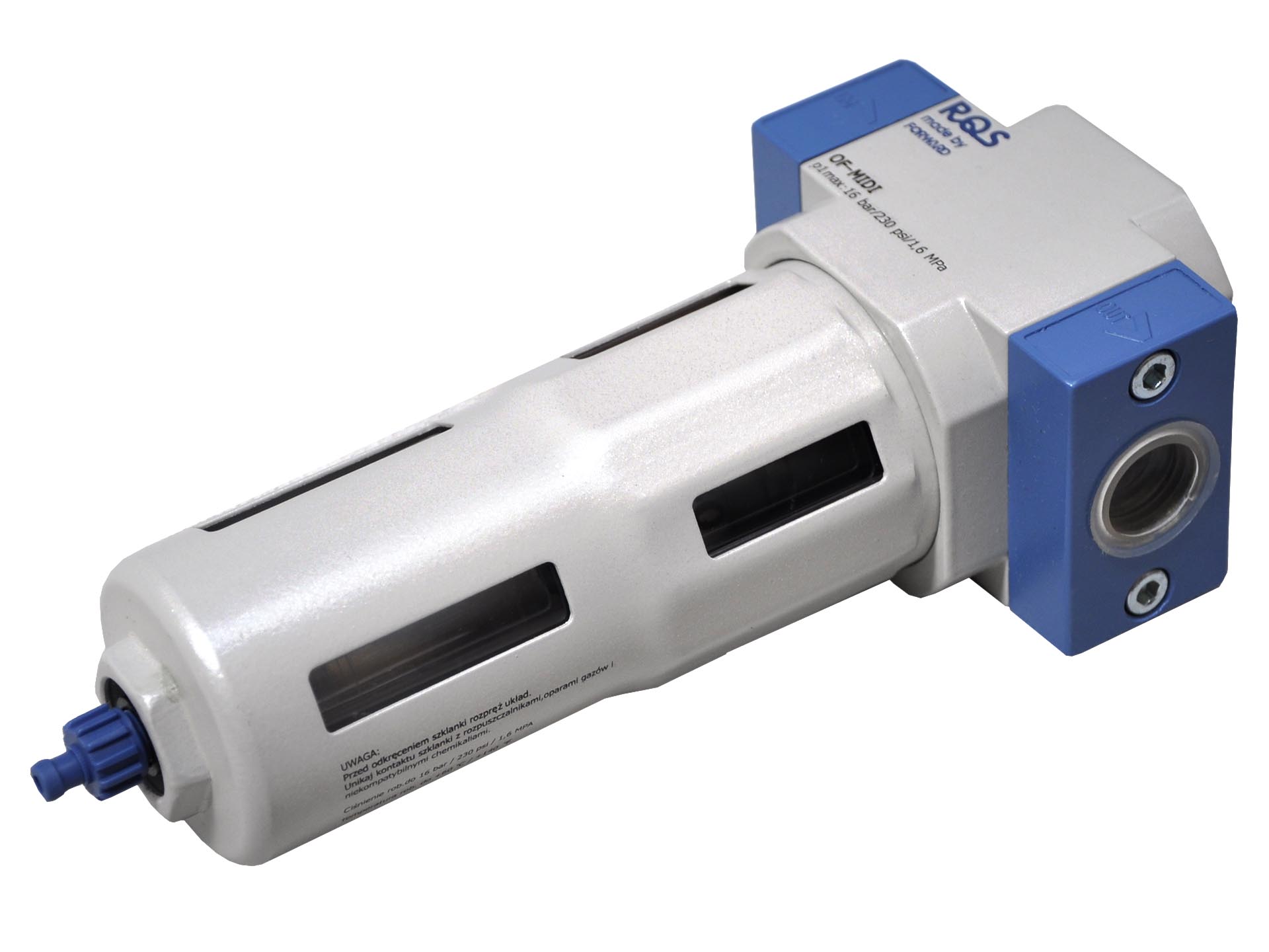 FILTR POWIETRZA RECTUS RQS OF 1 2 MIDI 5M Producent code OF 1 2 MIDI 5M