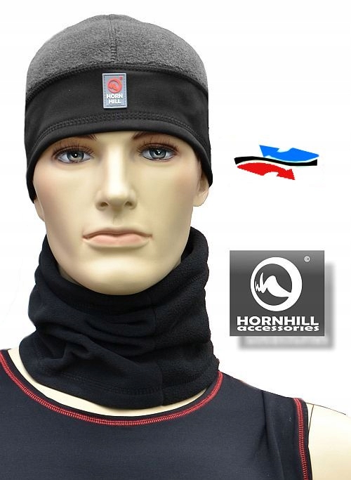 CIEPŁA CZAPKA Summit Softshell+polar 300 r.M Materiał dominujący Poliester