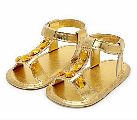 SANDAŁKI NIEMOWLĘCE LATO KAMIENIE *W.13 CM Płeć Dziewczynki