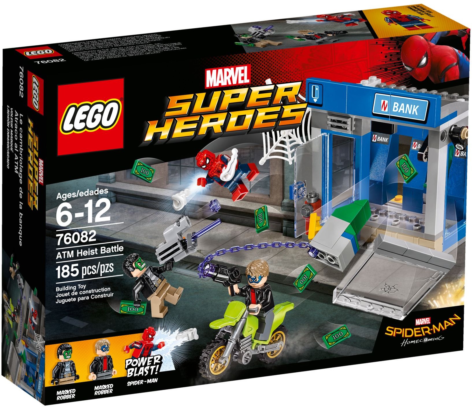 LEGO SUPER HEROES Walka o Bankomat 76082