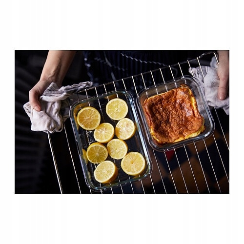 IKEA 365+ żaroodporny pojemnik na żywność 1.8l Materiał szkło