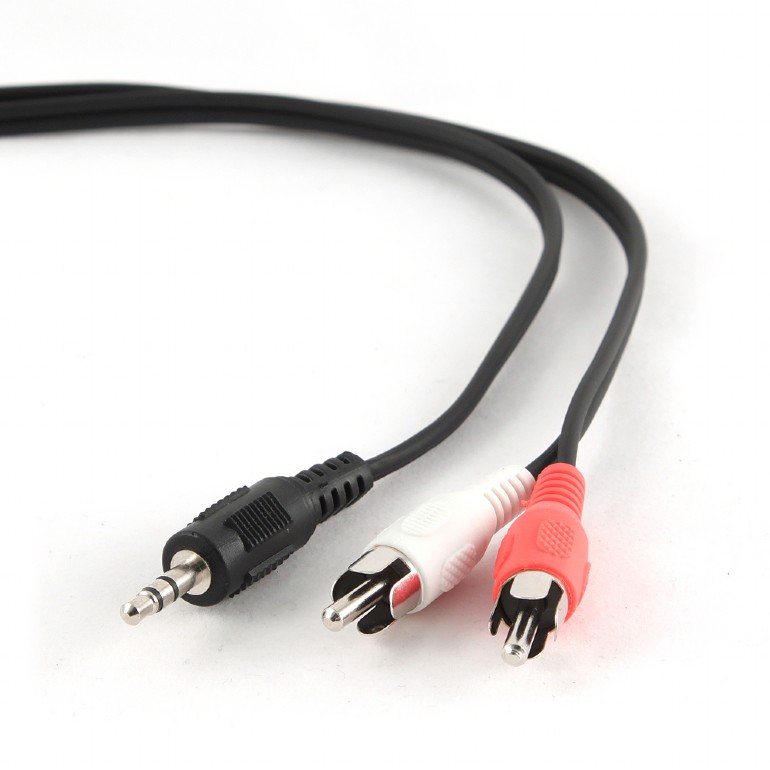 

Kabel minijack 3,5mm do 2XRCA Chinch M/M 0,2m Wawa