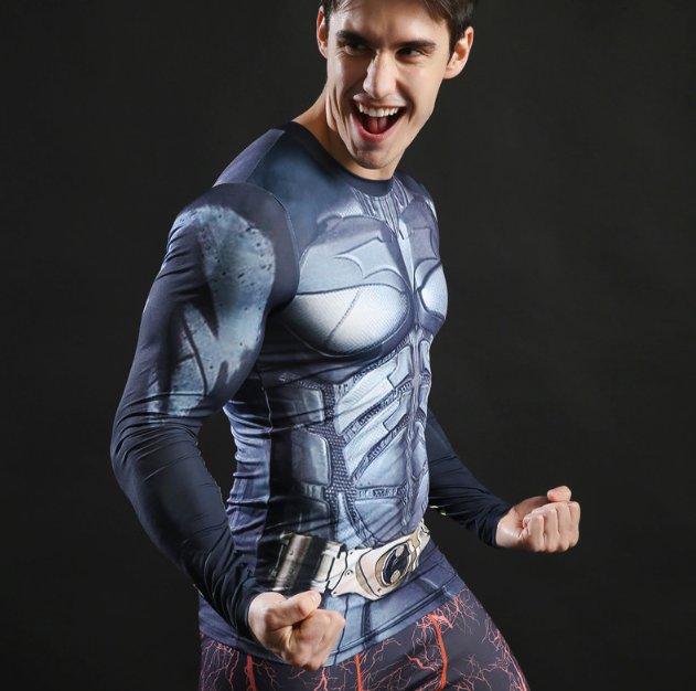 Koszulka Termoaktywna Siłownia BATMAN DARK 3XL Kod producenta 12