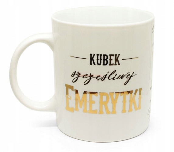 

Kubek, dla Kobiety Emerytki